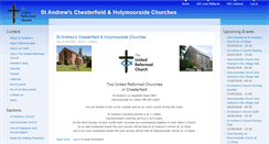 Desktop Screenshot of chesterfieldurc.org.uk